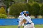 Baseball vs CGA  Wheaton College Baseball vs Coast Guard Academy during game two of the NEWMAC semi-finals playoffs. - (Photo by Keith Nordstrom) : Wheaton, baseball, NEWMAC